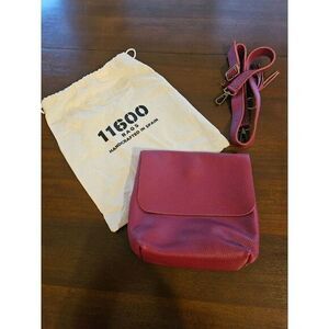 11600 Pebbled Leather Purse Handmade in Spain‎ Crossbody Bag Brand new in Duster
